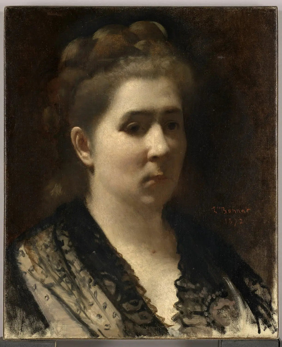 Portret Louise Lienhard. - Léon Bonnat