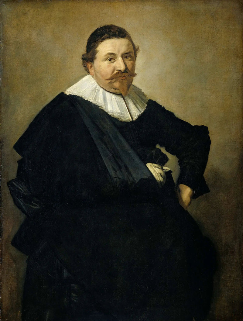 Portret Lucasa de Clercq (....-1652) - Frans Hals