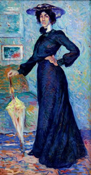 Portret Lucie Cousturier - Maximilien Luce