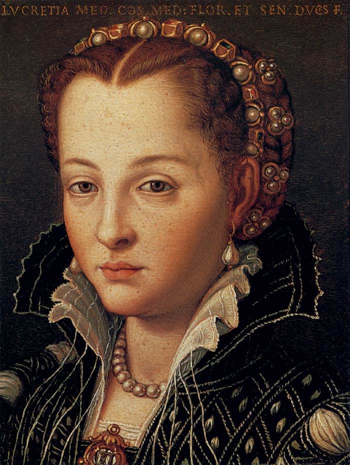 Portret Lucrezji di Cosimo - Bronzino