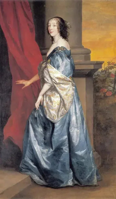 Portret Lucy Percy, hrabiny z Carlisle, 1637 - Antoine van Dyck