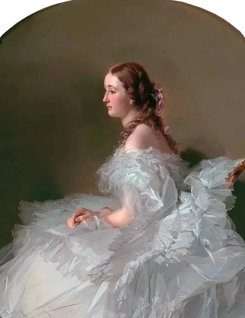 Portret Lydii Schabelsky, baronessy Staël-Holstein - Franz Xaver Winterhalter