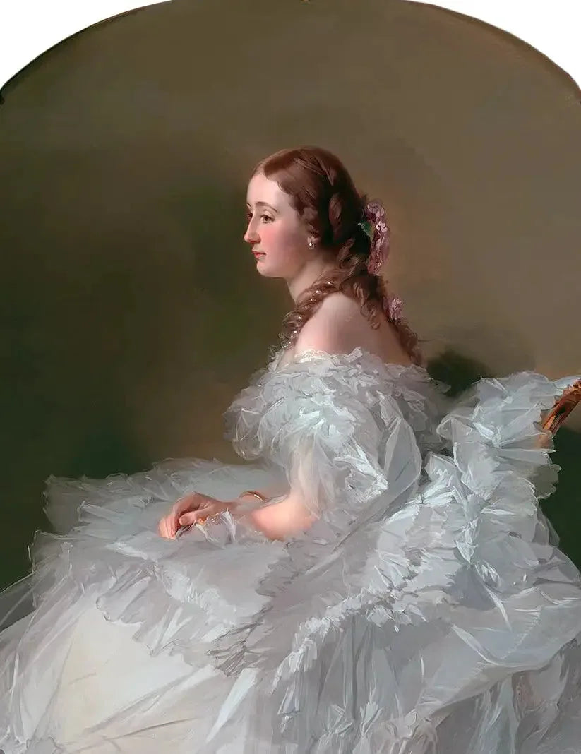 Portret Lydii Schabelsky, baronessy Staël-Holstein - Franz Xaver Winterhalter