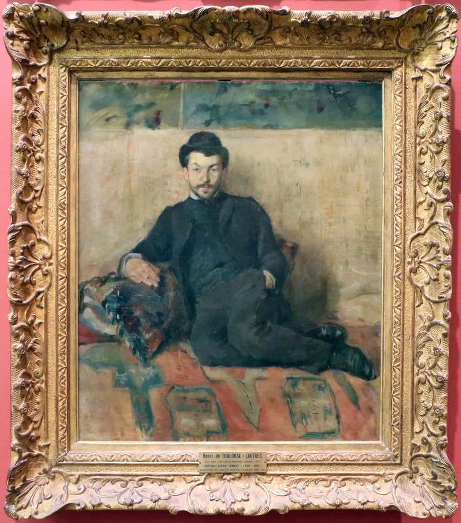 Portret pana Dennery - Henri de Toulouse-Lautrec
