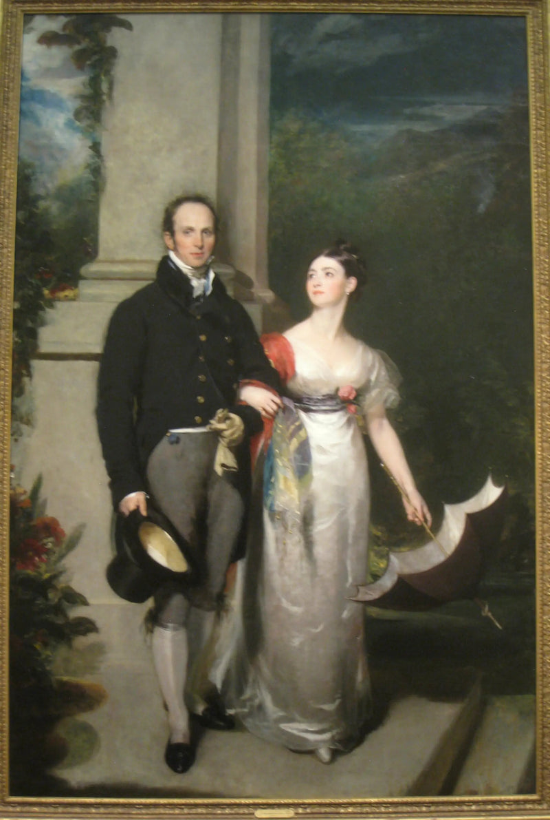 Portret pana i pani Jamesa Dunlopa - Thomas Lawrence