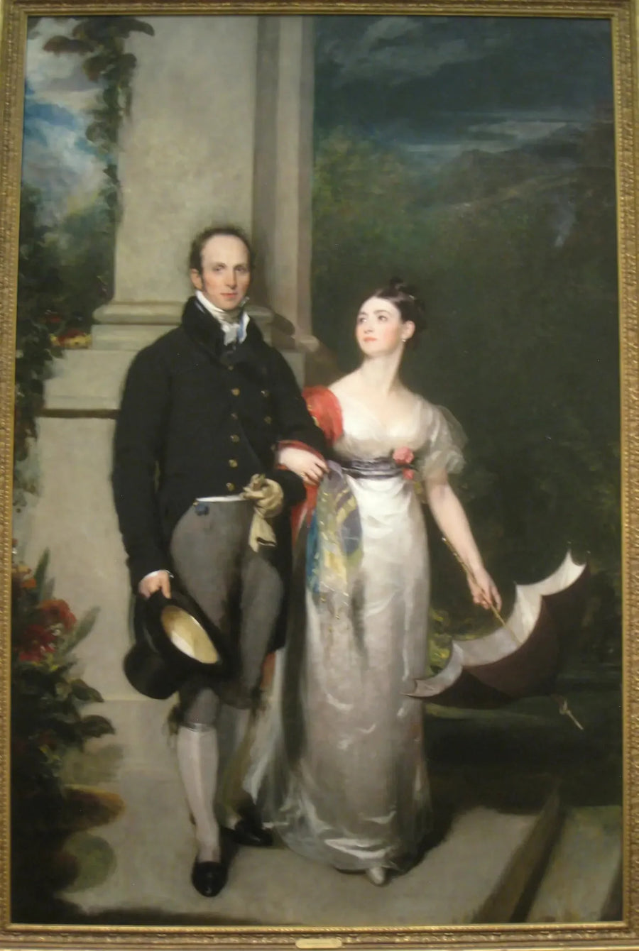 Portret pana i pani Jamesa Dunlopa - Thomas Lawrence