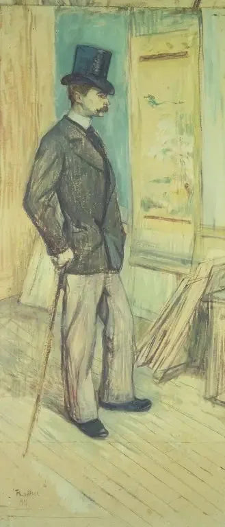 Portret pana Paula Sescau (Portret pana Paula Sescau) - Henri de Toulouse-Lautrec