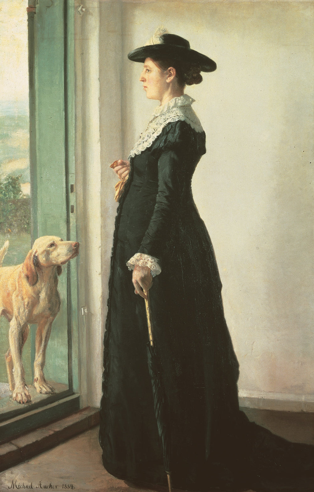 Portrait de ma femme - Michael Peter Ancher - Alpha Reproduction