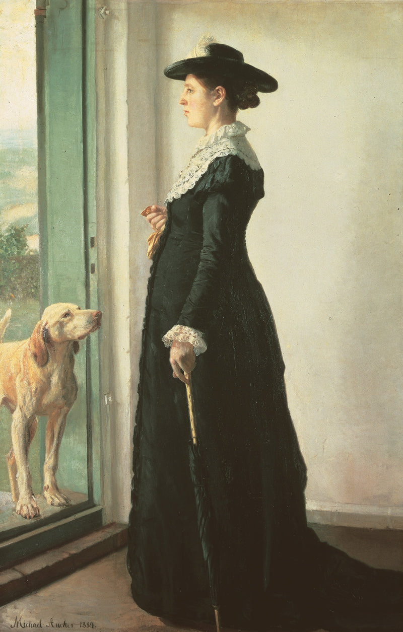 Portrait de ma femme - Michael Peter Ancher