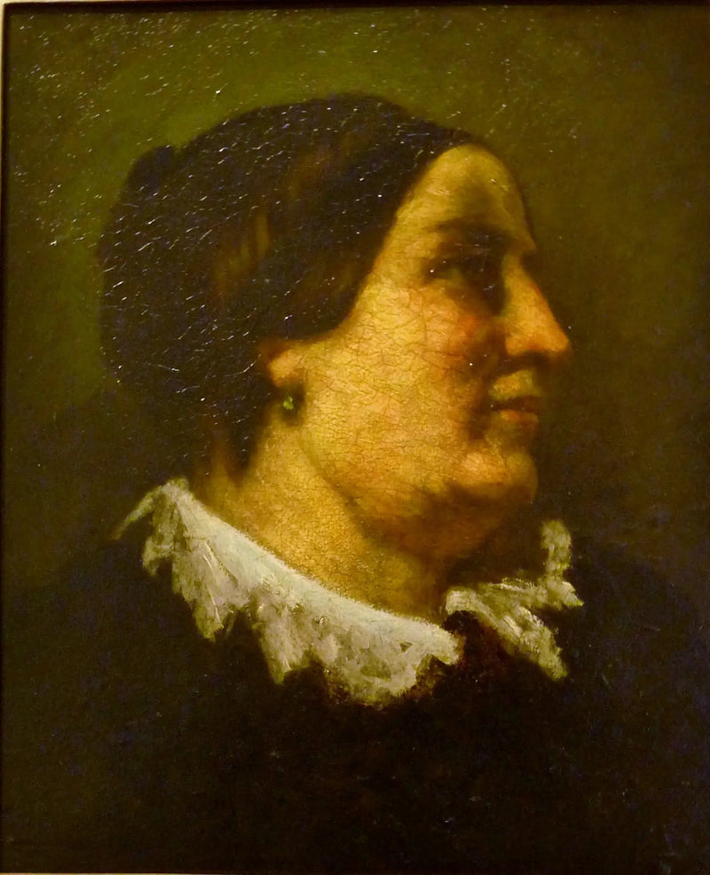Portret pani Andler - Gustave Courbet