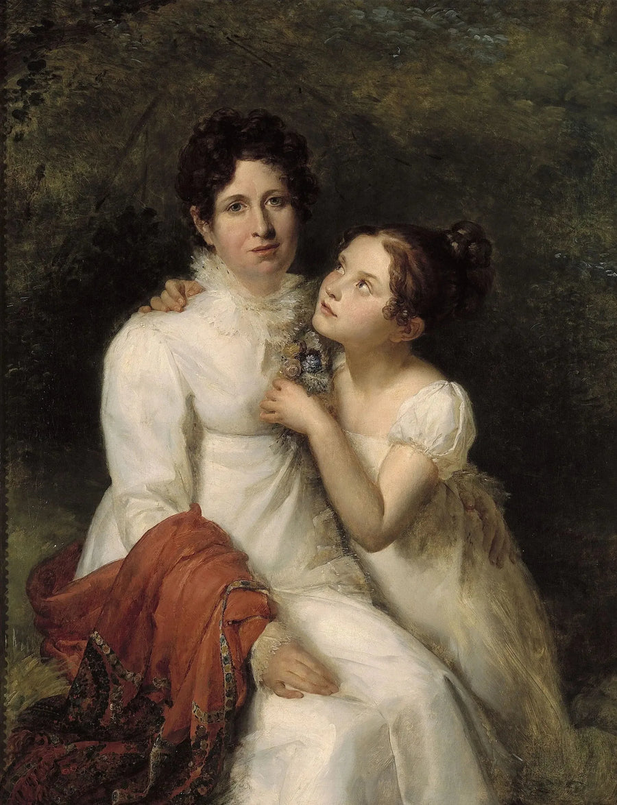 Portret pani Bauquin Du Boulay i jej siostry Mademoiselle Bauquin de La Souche - François Gérard