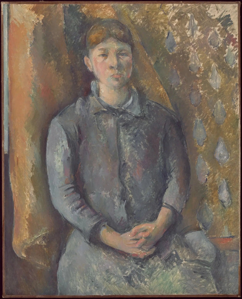 Portret pani Cézanne - Paul Cézanne