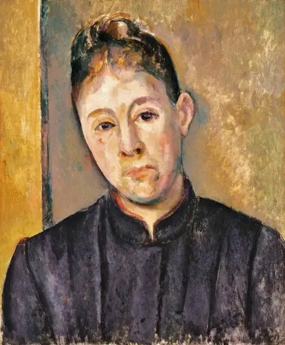 Portret Pani Cézanne - Paul Cézanne