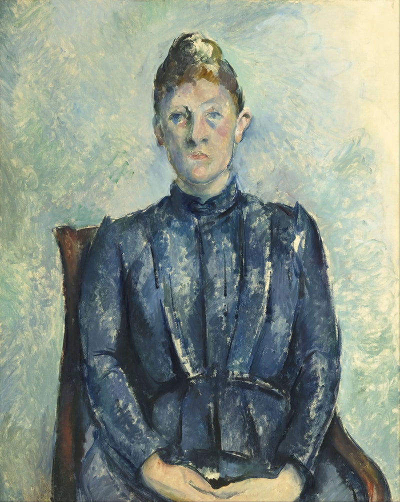Portret Pani Cézanne - Paul Cézanne