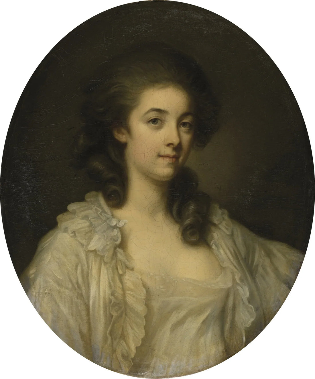 Portret pani de Champcenetz - Jean-Baptiste Greuze