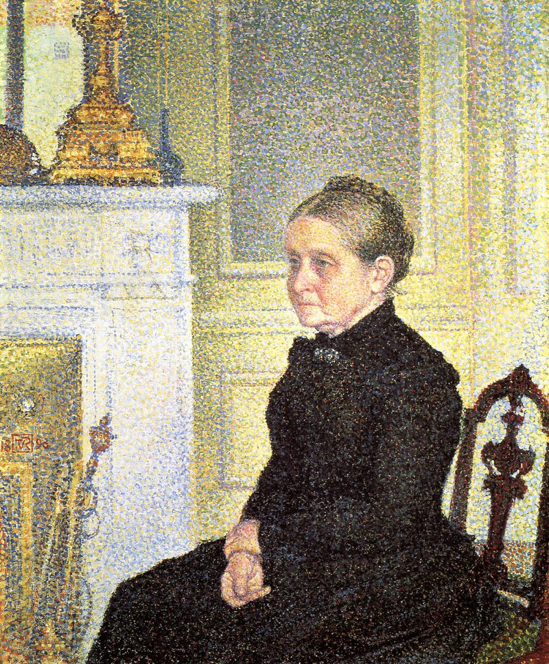 Portret pani Charles Maus - Theo van Rysselberghe