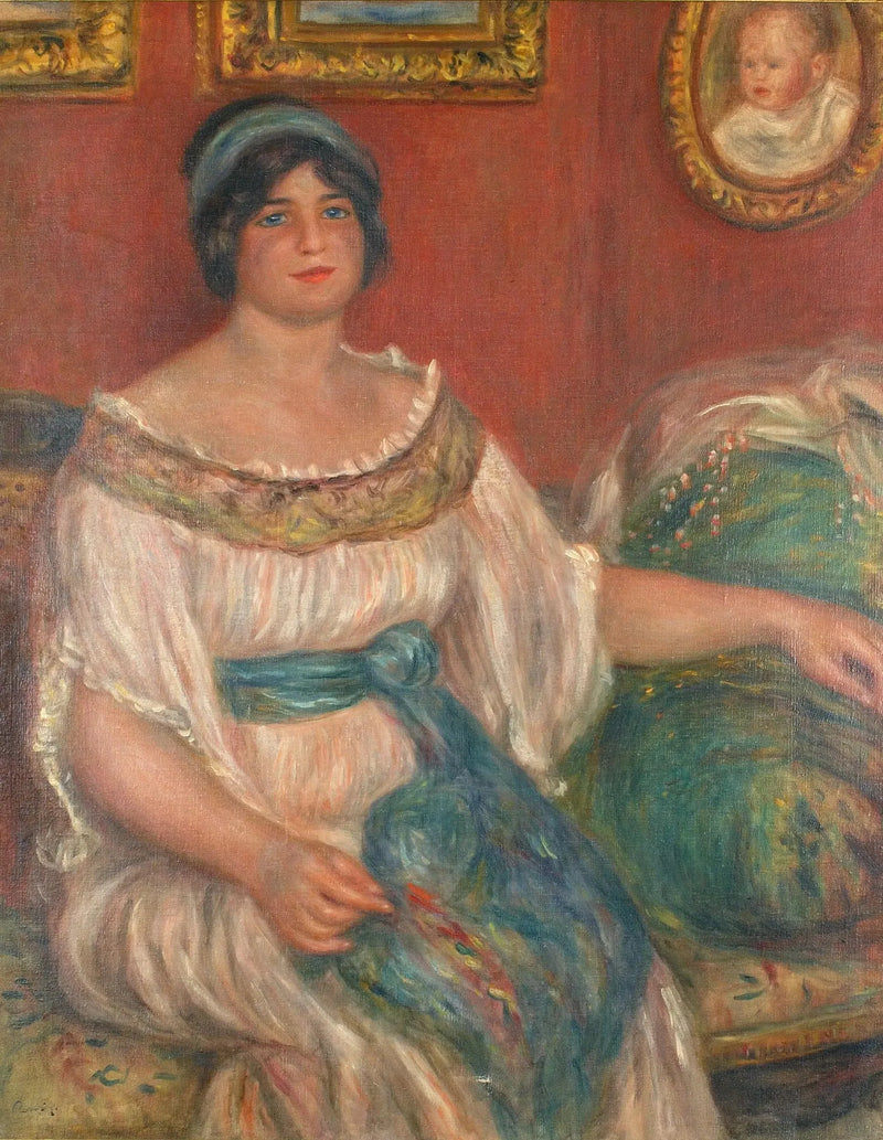 Portret pani Colonna Romano - Pierre-Auguste Renoir