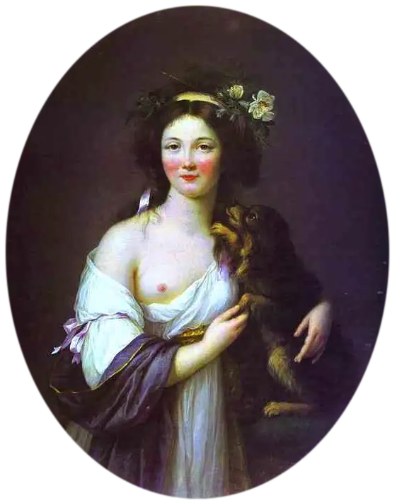 Portret pani d'Aguesseau - Élisabeth Vigée Le Brun