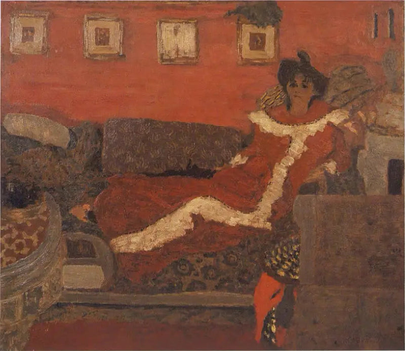 Portret pani Delierre - Édouard Vuillard