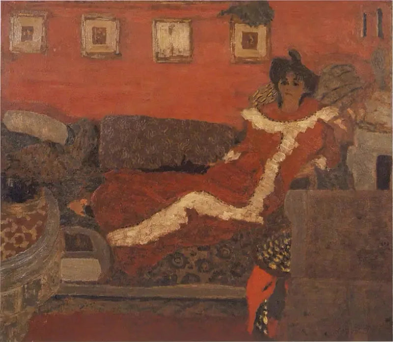 Portret pani Delierre - Édouard Vuillard