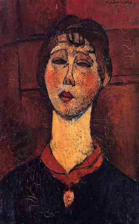Portret pani Dorival - Amedeo Modigliani