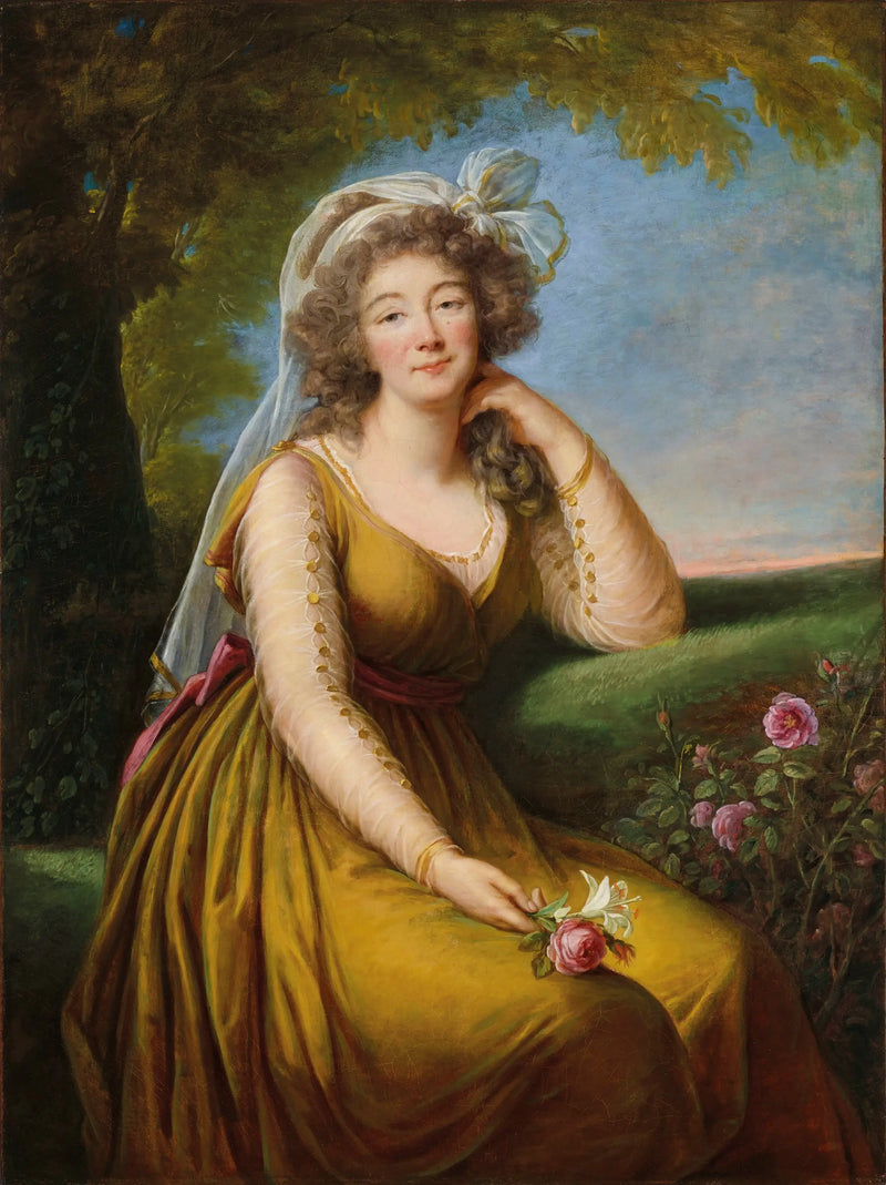 Portret pani du Barry - Élisabeth Vigée Le Brun