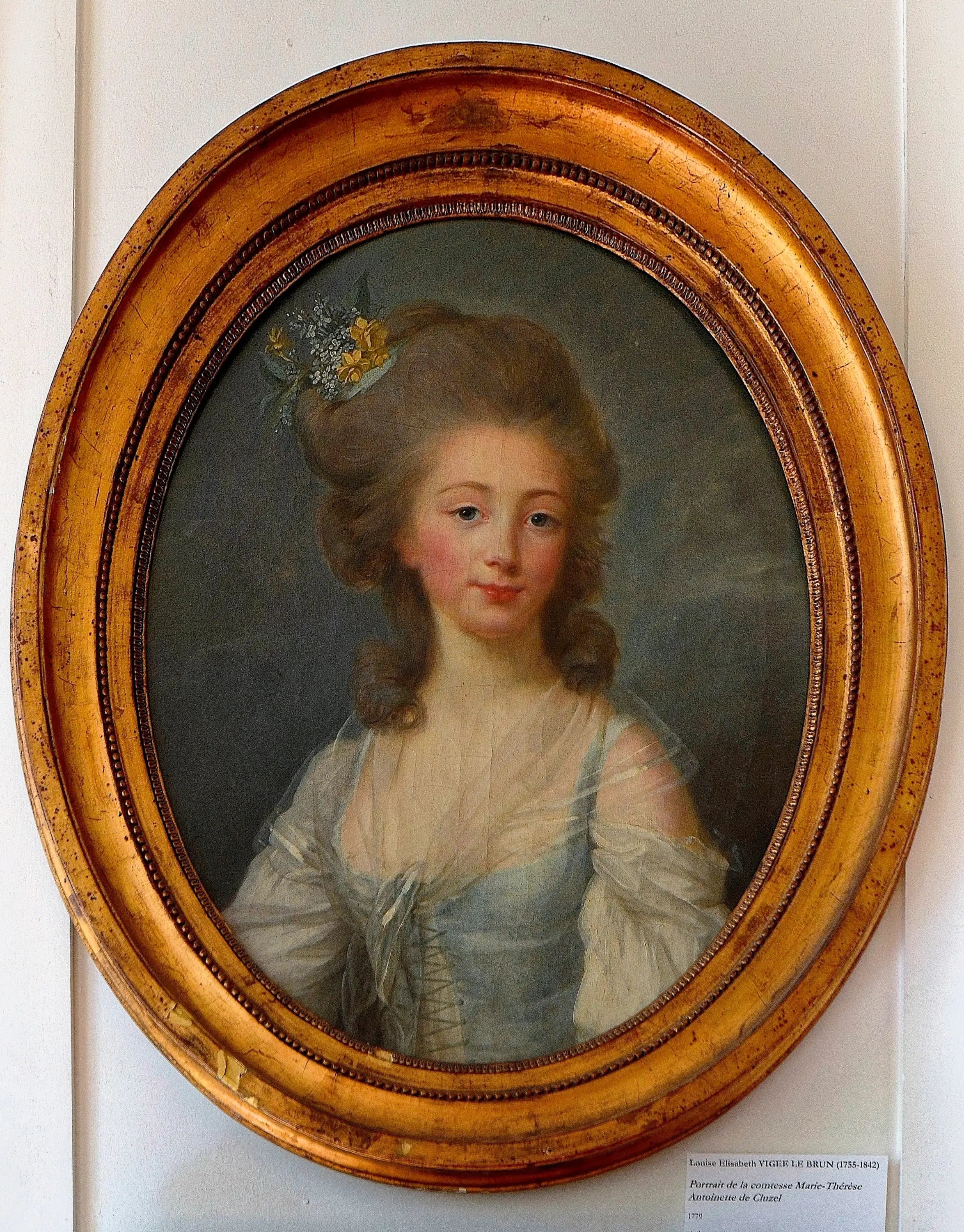 Portrait de Madame du Cluzel - Élisabeth Vigée Le Brun - Alpha Reproduction