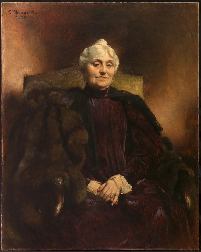 Portret pani Dubernet - Léon Bonnat