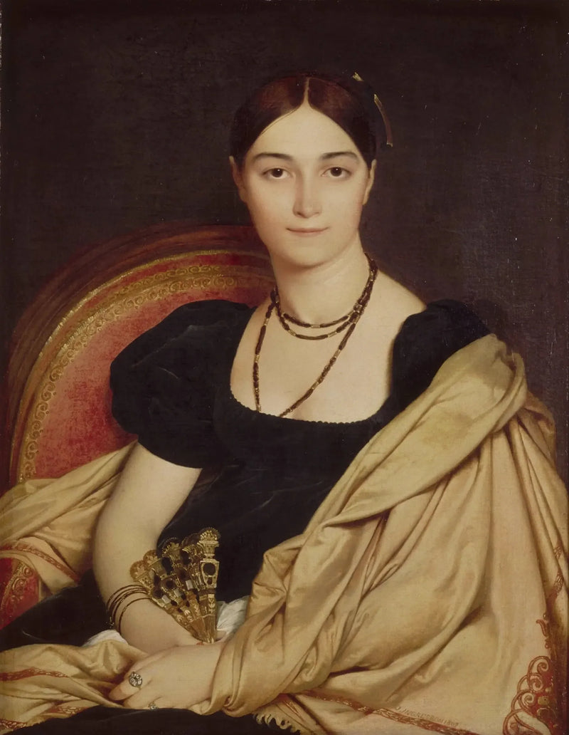 Portret pani Duvaucey - Jean-Auguste-Dominique Ingres