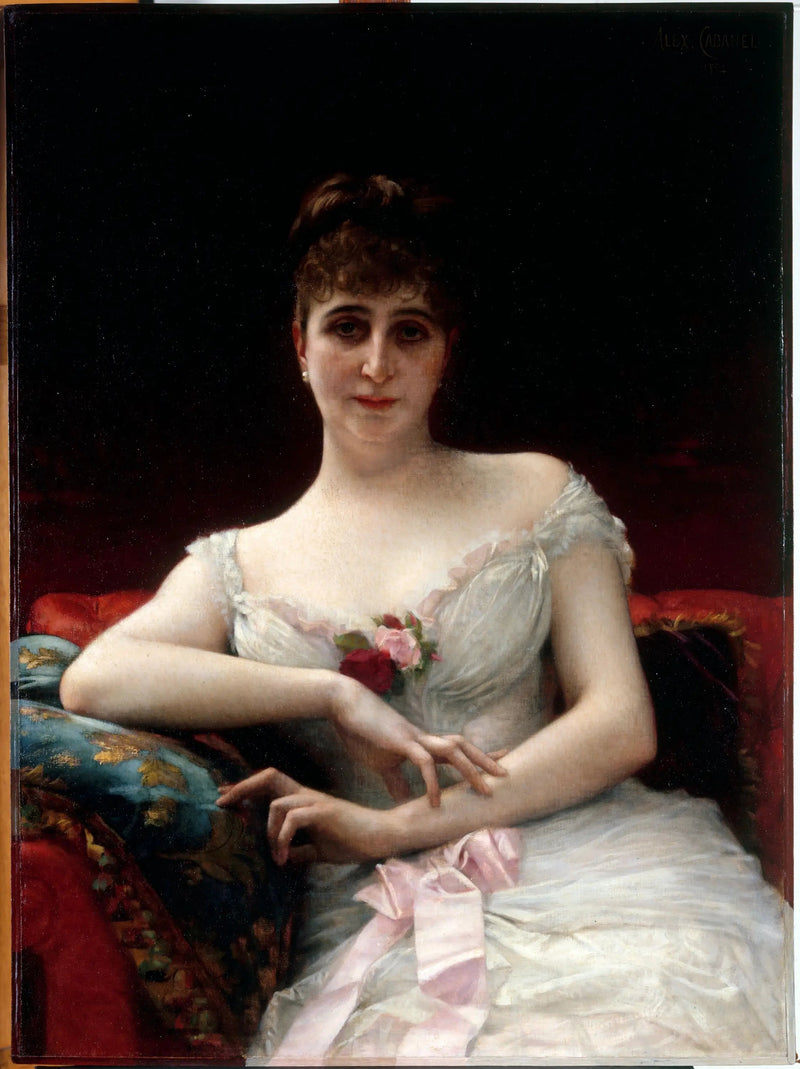 Portret pani Edouard Hervé - Alexandre Cabanel