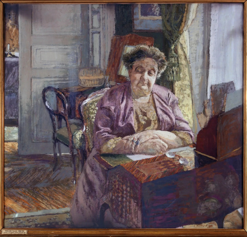 Portret pani Frantz Jourdain - Édouard Vuillard