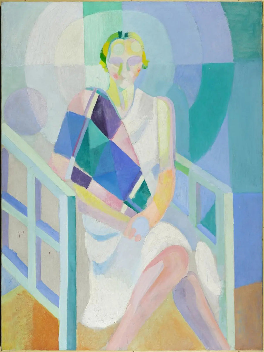 Portret pani Heim - Robert Delaunay