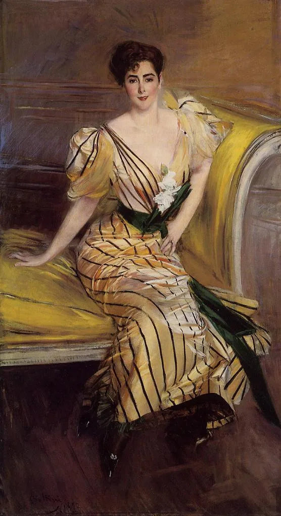 Portret pani Joséphine Alvear de Errazuriz - Giovanni Boldini