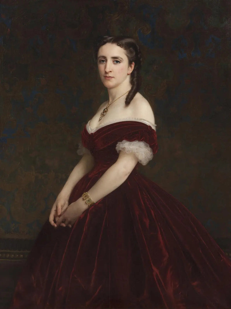 Portret Madame wicehrabiny de Chabrol - Bouguereau