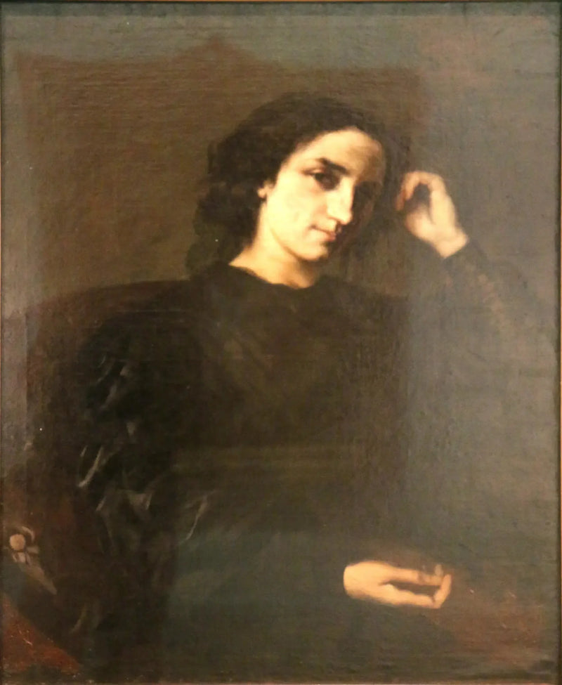 Portret pani Léon Fontaine - Gustave Courbet