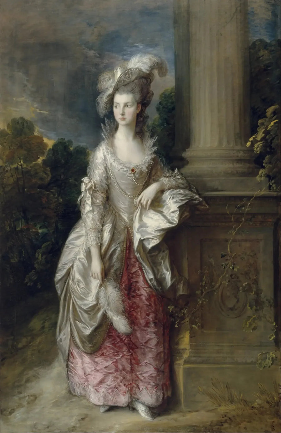 Portret pani Mary Graham - Thomas Gainsborough