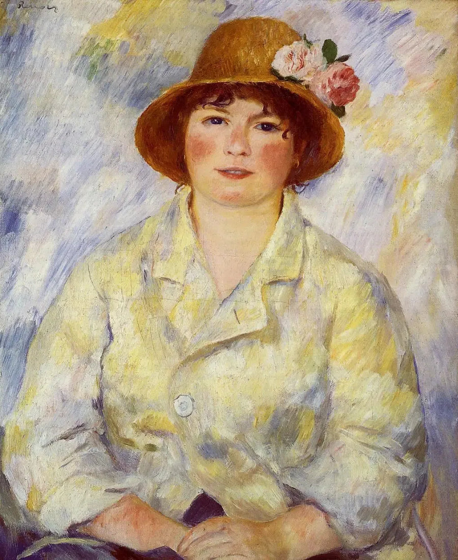 portret pani Renoir - Pierre-Auguste Renoir
