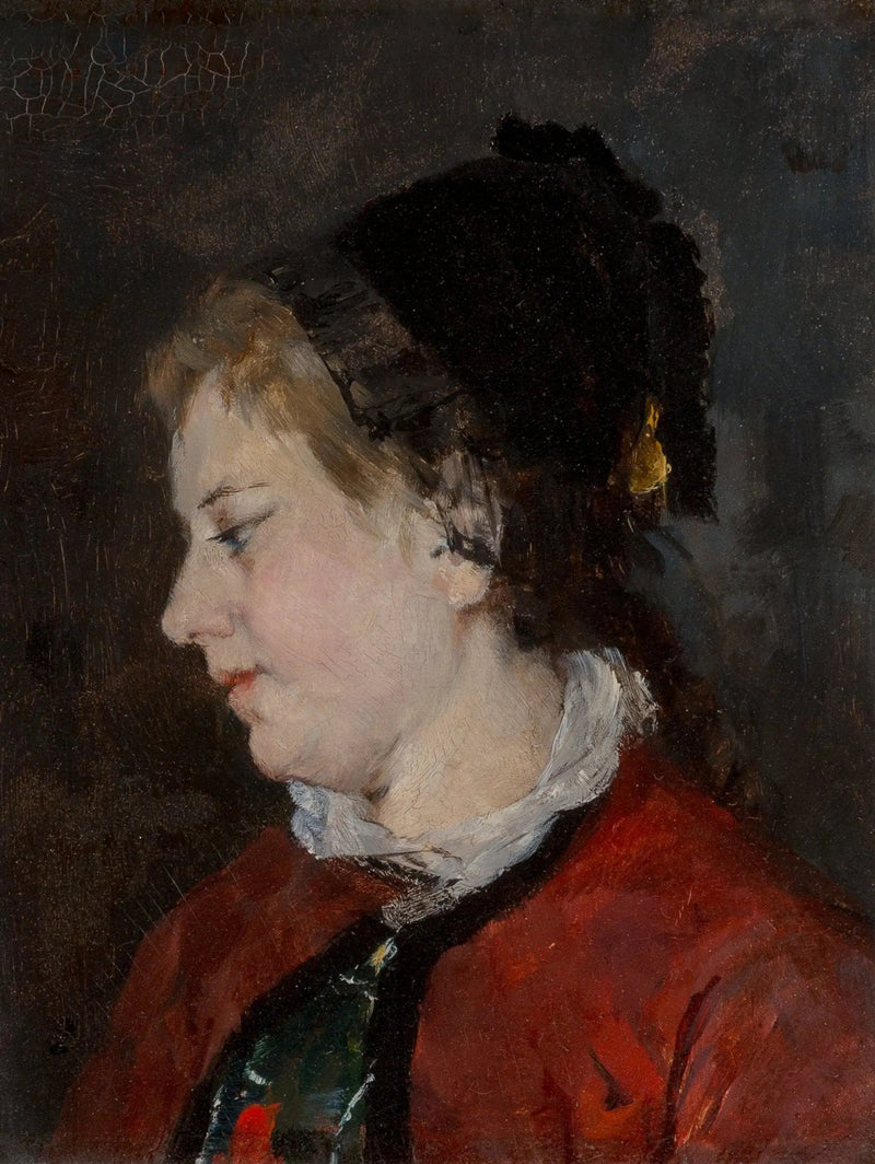 Portret pani Sisley - Mary Cassatt