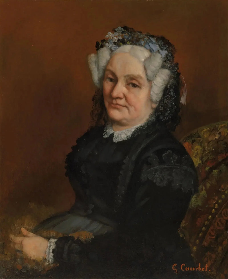 Portret pani Sophie Loiseau - Gustave Courbet