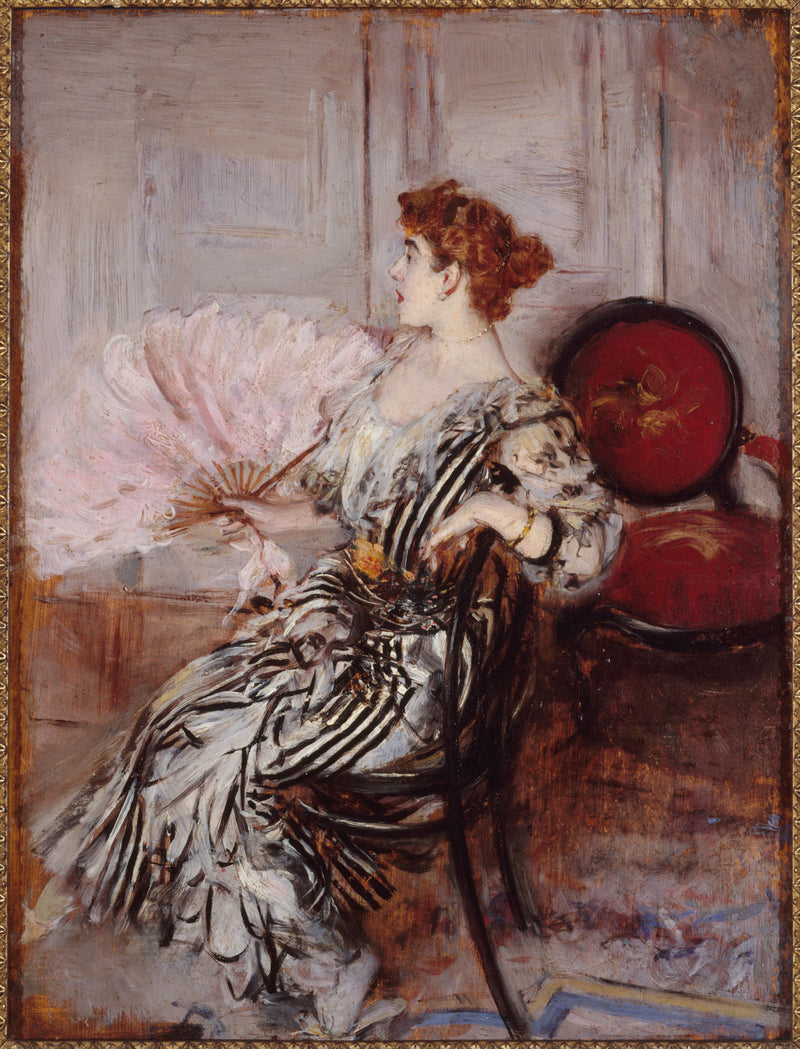 Portret pani Torri, tancerki Opery - Giovanni Boldini