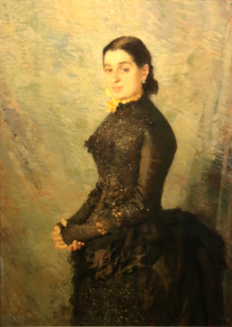 Portret pani Wiener - Théodore van Rysselberghe