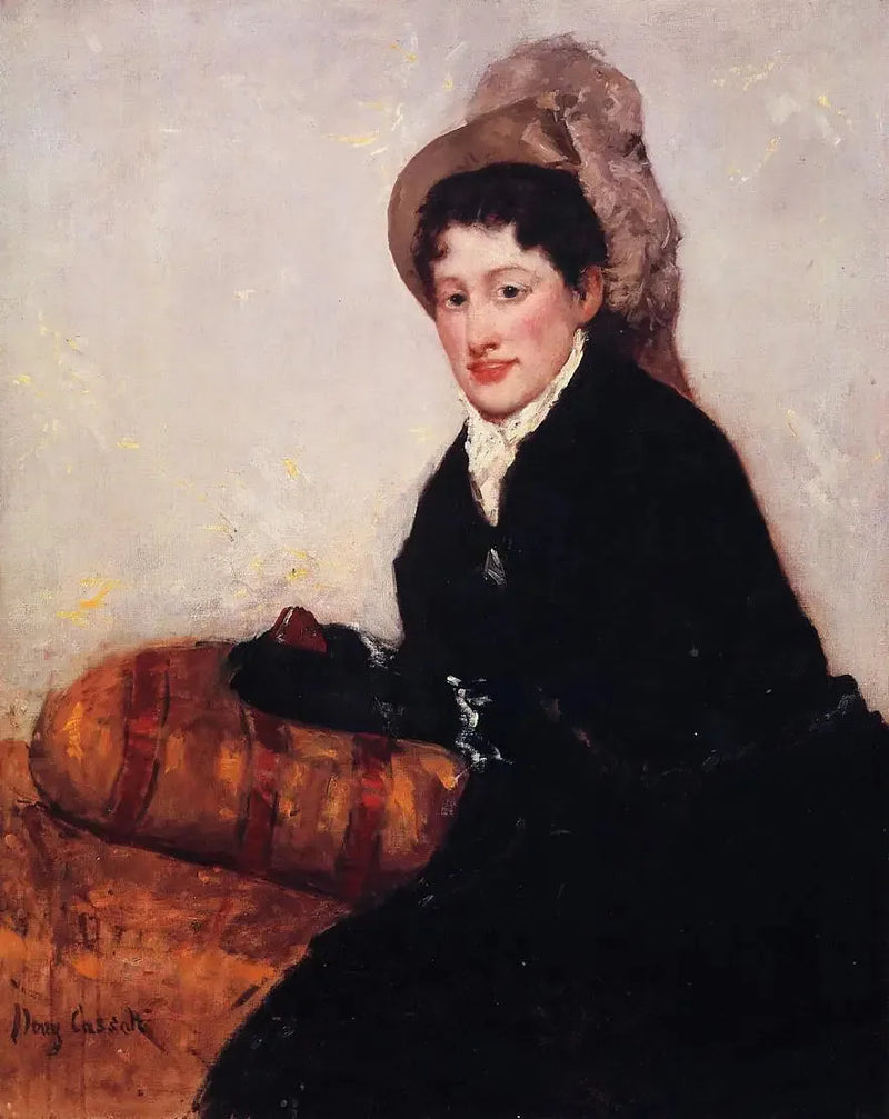 Portret Pani X ubranej na poranek - Mary Cassatt
