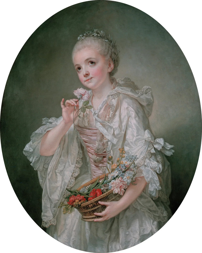Portret Madeleine Barberie de Courteilles - Jean-Baptiste Greuze