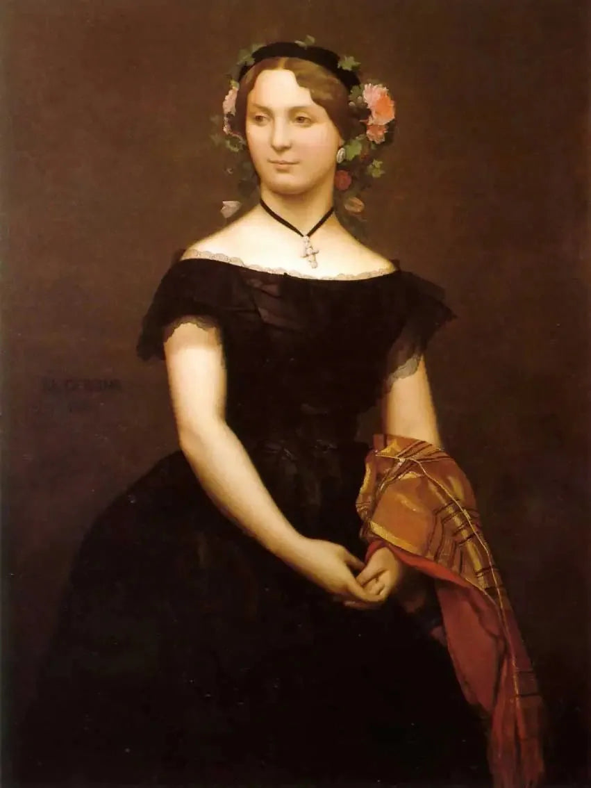 Portret panny Durand - Jean-Léon Gérôme