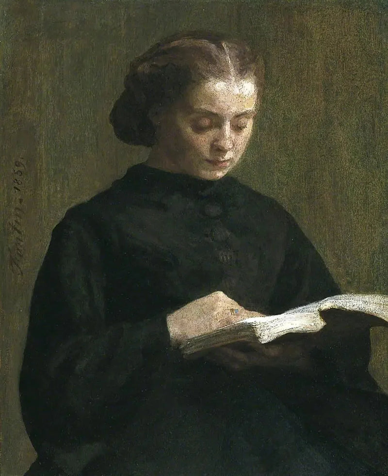 Portret Panny Marie Fantin-Latour - Henri Fantin-Latour