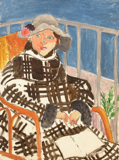 Reproduction du tableau « Portrait de Mademoiselle Matisse - Henri Matisse » par Alpha Reproduction en peinture à l’huile