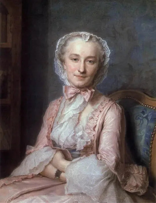Portret Panny Sallé - Maurice-Quentin de La Tour