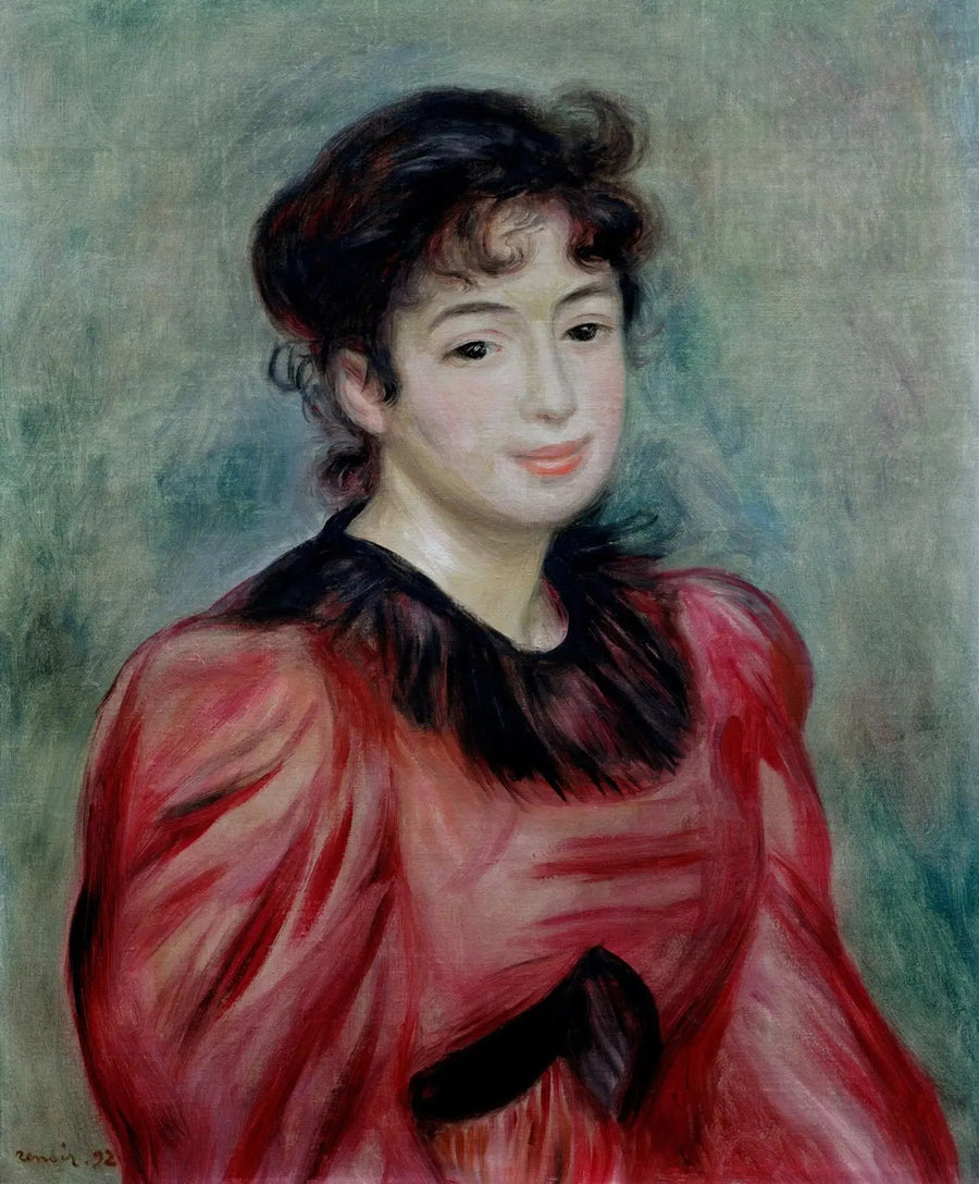 Portret Mademoiselle Victorine de Bellio - Pierre-Auguste Renoir