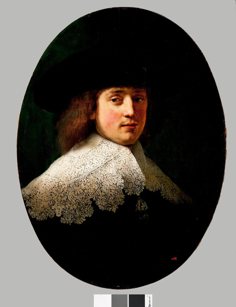 Portret Maertena Soolmansa (1613-1641) - Rembrandt
