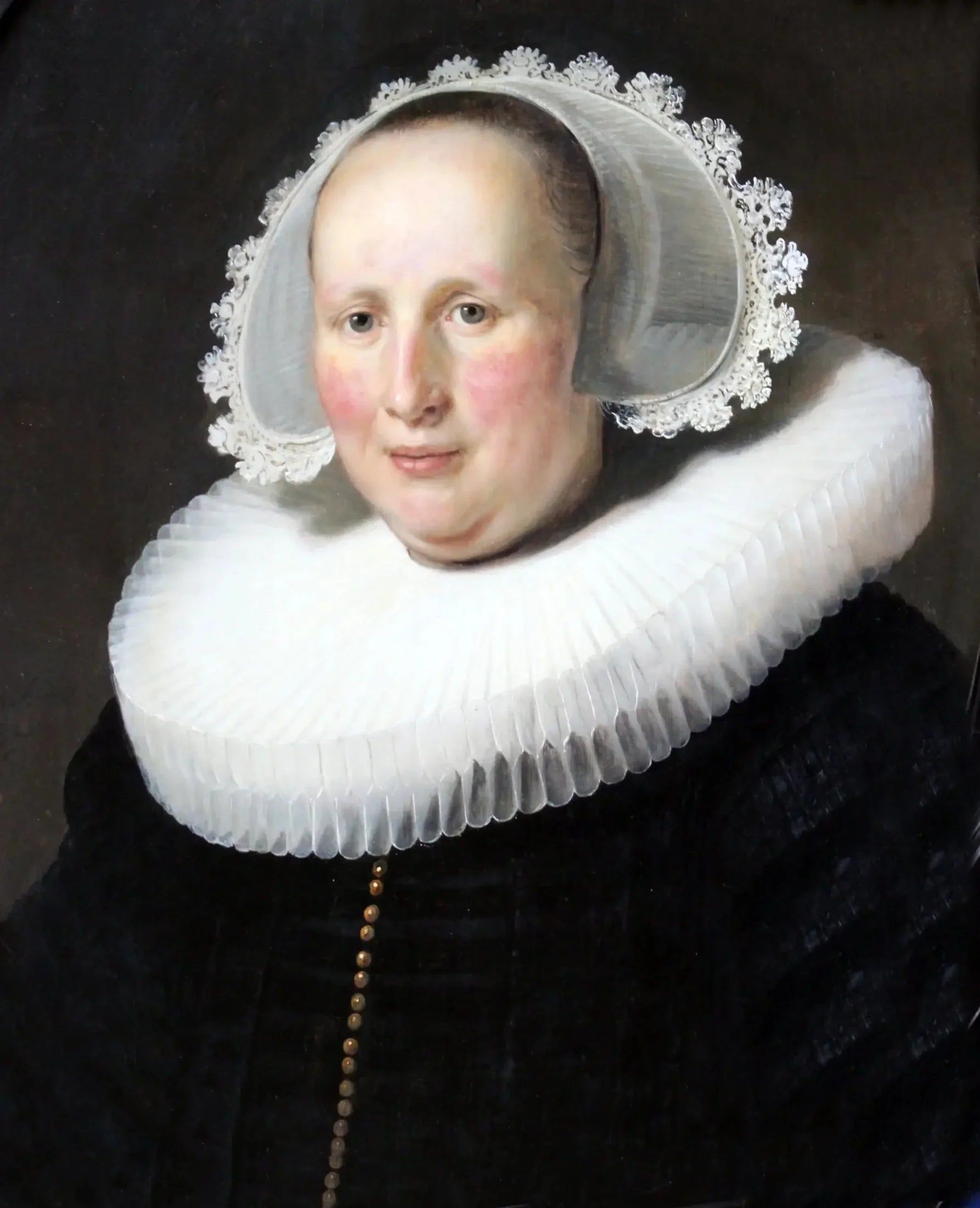 Portrait de Maertgen van Bilderbeecq, épouse de Willem Burggraeff - Rembrandt image 1 reproduction d’œuvre d’art à l’huile